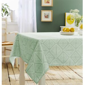 Nappe Verte Tradilinge Boho - Nappe - Publicité Nappe Verte Tradilinge Boho - Nappe - Publicité