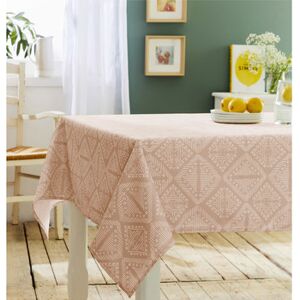 Nappe Tradilinge BOHO Marron 150x250 cm - Publicité Nappe Tradilinge BOHO Marron 150x250 cm - Publicité