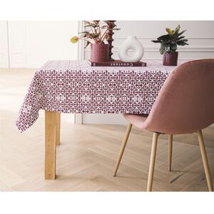 Nydel ART NOUVEAU Nappe Rouge - 150x250 cm - Publicité Nydel ART NOUVEAU Nappe Rouge - 150x250 cm - Publicité