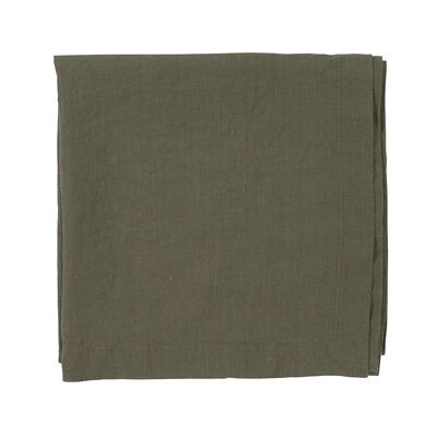 Serviettes de table Nappes, Sets de table Côté Table BASIC Kaki 170x170 cm - Publicité Serviettes de table Nappes, Sets de table Côté Table BASIC Kaki 170x170 cm - Publicité