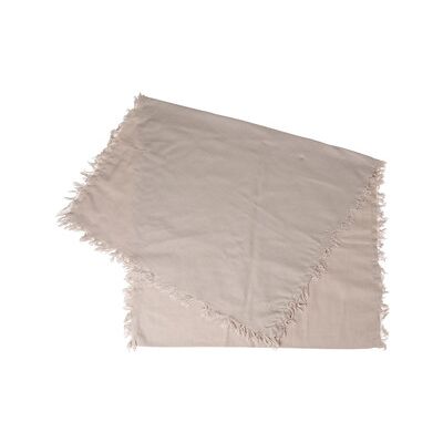 Nalia Nappe Blanche Côté Table - Nappe - Publicité Nalia Nappe Blanche Côté Table - Nappe - Publicité