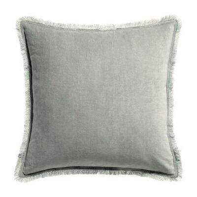 Housse de Coussin Grise FARA - Housse de Coussins - Publicité Housse de Coussin Grise FARA - Housse de Coussins - Publicité