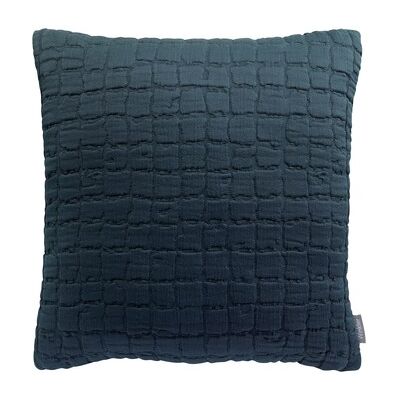 Housse de coussin grise Vivaraise - Amovible, Coton, Décorative - Publicité Housse de coussin grise Vivaraise - Amovible, Coton, Décorative - Publicité