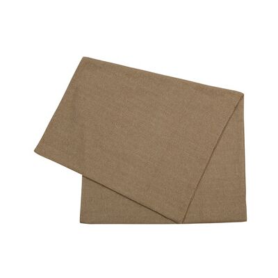Côté Table MERVEILLES Nappe Beige - 50x170 cm - Publicité Côté Table MERVEILLES Nappe Beige - 50x170 cm - Publicité