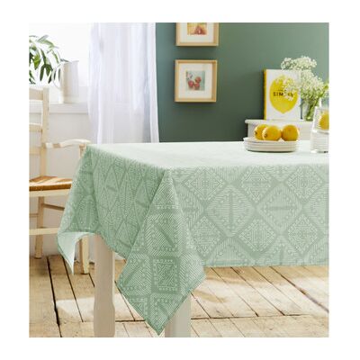 Nappe BOHO Verte Tradilinge - Nappe - Publicité Nappe BOHO Verte Tradilinge - Nappe - Publicité