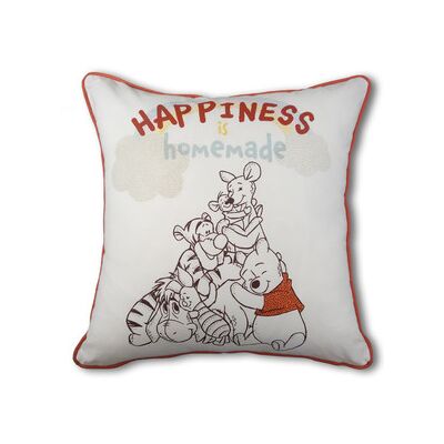 Coussin multicolore Winnie Disney - Coussin décoratif - Publicité Coussin multicolore Winnie Disney - Coussin décoratif - Publicité