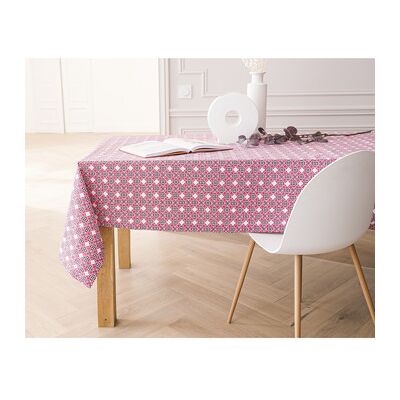 Nydel Modèle Rose - Nappe Art Nouveau - 150x250 cm - Publicité Nydel Modèle Rose - Nappe Art Nouveau - 150x250 cm - Publicité