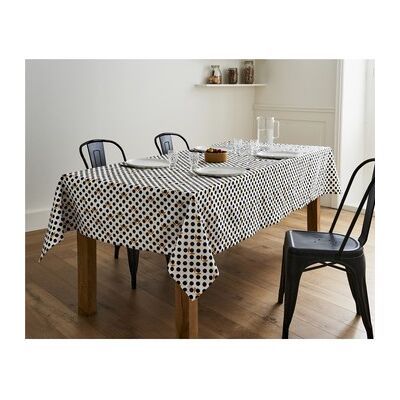 Serviettes de table Nappes, Sets de table Nydel POIS Noir 150x250 cm - Publicité Serviettes de table Nappes, Sets de table Nydel POIS Noir 150x250 cm - Publicité