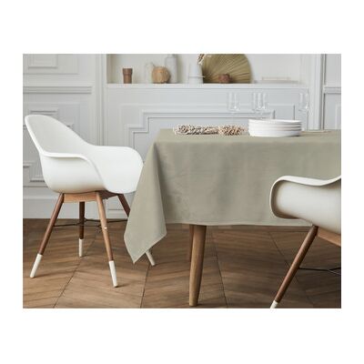Nydel LISERON Nappe grise - 160x250 cm - Publicité Nydel LISERON Nappe grise - 160x250 cm - Publicité