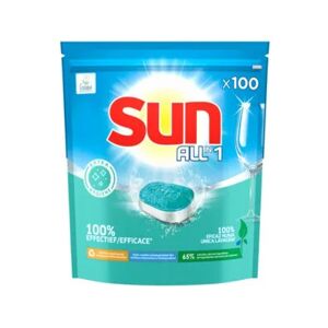 Sun 100x tablettes lave-vaisselle SUN All-in-1 - Publicité