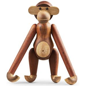 Kay Bojesen Denmark Kay Bojesen - Singe en bois medium, bois de limba / teck