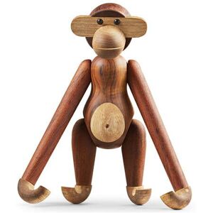 Kay Bojesen Denmark Kay Bojesen - Singe en bois mini, bois de limba / teck