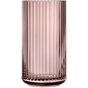 Lyngby Porcelæn - Vase en verre H 20 cm, burgundy