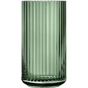 Lyngby Porcelæn - Vase en verre H 38 cm, vert