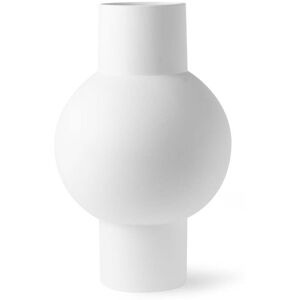 HKliving - vase M, Ø 21 x H 32 cm, blanc mat - Publicité