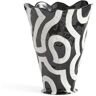 HAY - Jessica Hans Shadow Vase, H 25 cm, noir / blanc