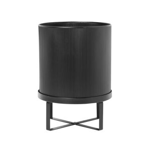 ferm LIVING - Bau Pot à plantes, Ø 28 x H 38 cm, noir