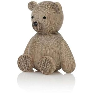 Lucie Kaas - Teddy Figure en bois, H 9 cm / chêne