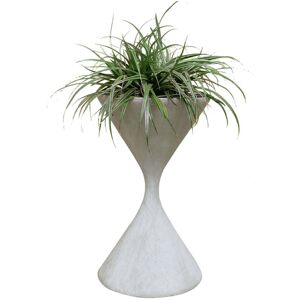 Eternit - Spindel Pot à plantes, Ø 37 x 60 cm, gris naturel