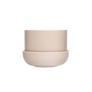 Iittala - Nappula Pot de fleurs avec soucoupe, 170 x 130 mm, beige