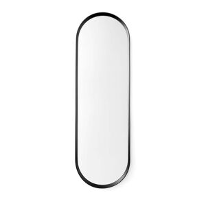 Audo - Norm Oval miroir mural, noir