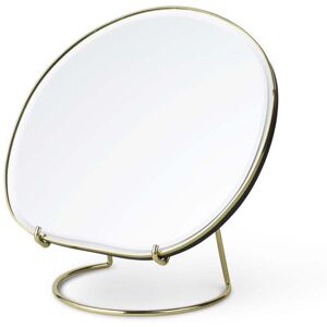 ferm LIVING - Pond miroir à poser, en laiton