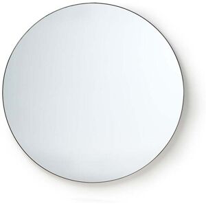 HKliving - Miroir rond, Ø 80 cm, noir