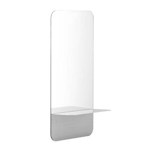 Normann Copenhagen - Horizon Miroir, vertical, acier inoxydable