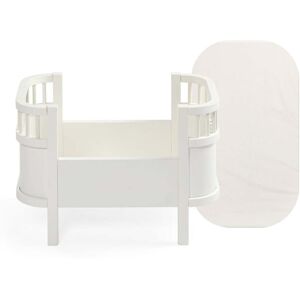 Sebra - Lit de poupée, matelas inclus, classic white