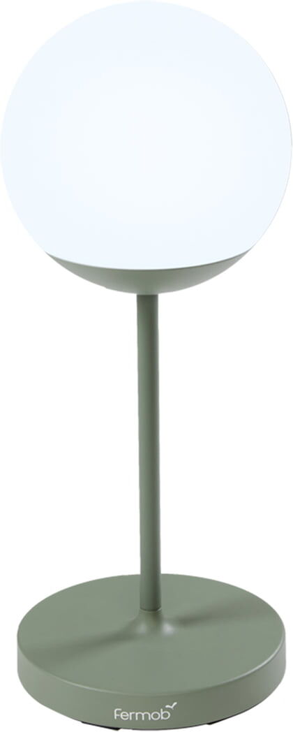 Fermob - MOOON ! Lampadaire LED rechargeable, H 63 cm, cactus