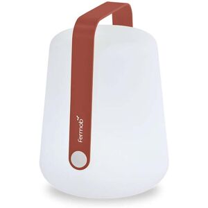 Fermob - Balad Lampe LED à accu, H 25 cm, rouge ocre