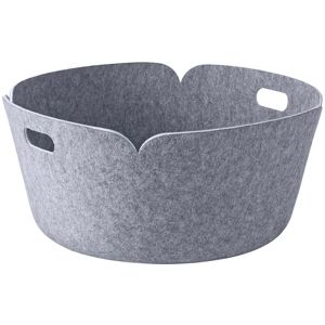 Muuto - Restore Panier de rangement rond, gris