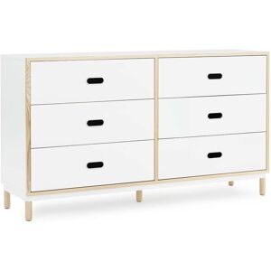 Normann Copenhagen - Commode Kabino avec 6 tiroirs, blanche