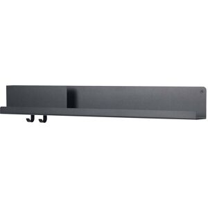 Muuto - Tablettes pliées 96 x 13 cm, noir