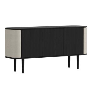 Umage - Treasures Sideboard avec 3 portes, chêne noir / white sands