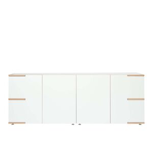 Tojo - Stau Sideboard low, 200 x 75 cm, blanc