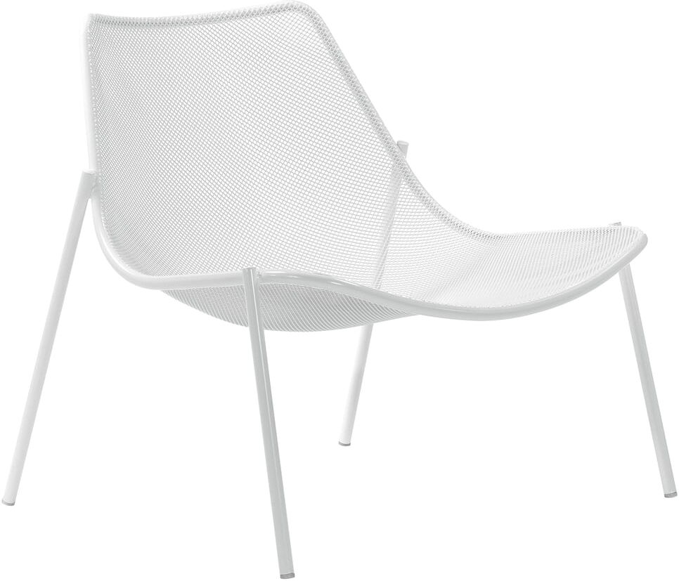 Emu - Chaise lounge Round, blanc