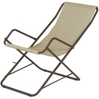 Emu – Bahama Chaise longue, marron indien / beige