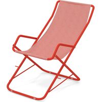 Emu – Bahama Chaise longue, écarlate / rouge