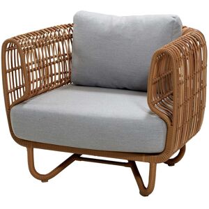 Cane-line - Nest Chaise longue Outdoor, nature / gris clair