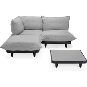 Fatboy - Paletti Outdoor Set, medium incl. table, rock grey