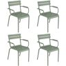 Fermob - Luxembourg Fauteuil, cactus (lot de 4)