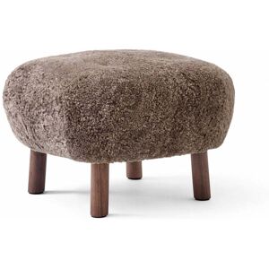 &Tradition & tradition - Pouf ATD1, Mouton Sahara / Noix