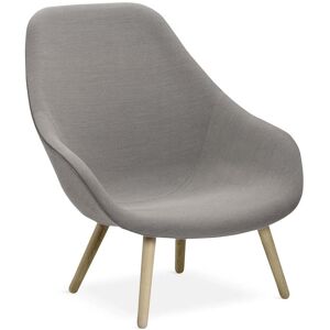 HAY - Chaise About A Lounge Chair, High / Soft AAL 92, Remix gris clair (123)