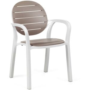 NARDI - Palma Fauteuil, bianco / tortora