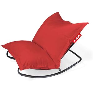 Fatboy - Set promotionnel : Rock 'n' Roll Lounge Chair, noir + Original Outdoor Sitzsack, rouge