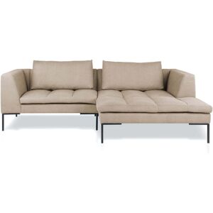 Nuuck - Rikke Canapé, Chaise R, 246 x 170 cm, beige (Enna Beige 1060)