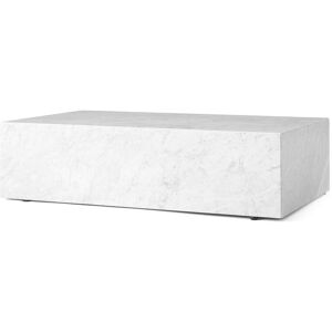 Audo - Plinth Table basse low, carrara