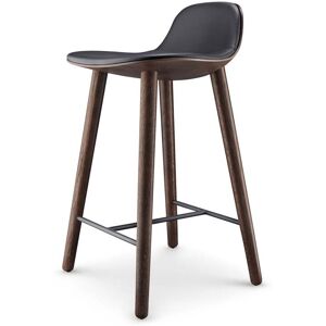 Eva Solo - Abalone Tabouret de bar H 65 cm, chene fume / noir