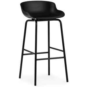 Normann Copenhagen - Hyg Tabouret de bar H 75 cm, noir